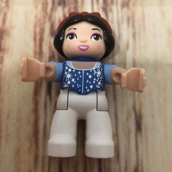 Lego Duplo Disney's Snow White Minifigure Minifig Figure Princess Fig No Skirt - Picture 6 of 7